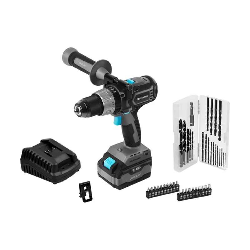 Cecotec atornillador percutor con batería de 20 V y 4.000 mAh
