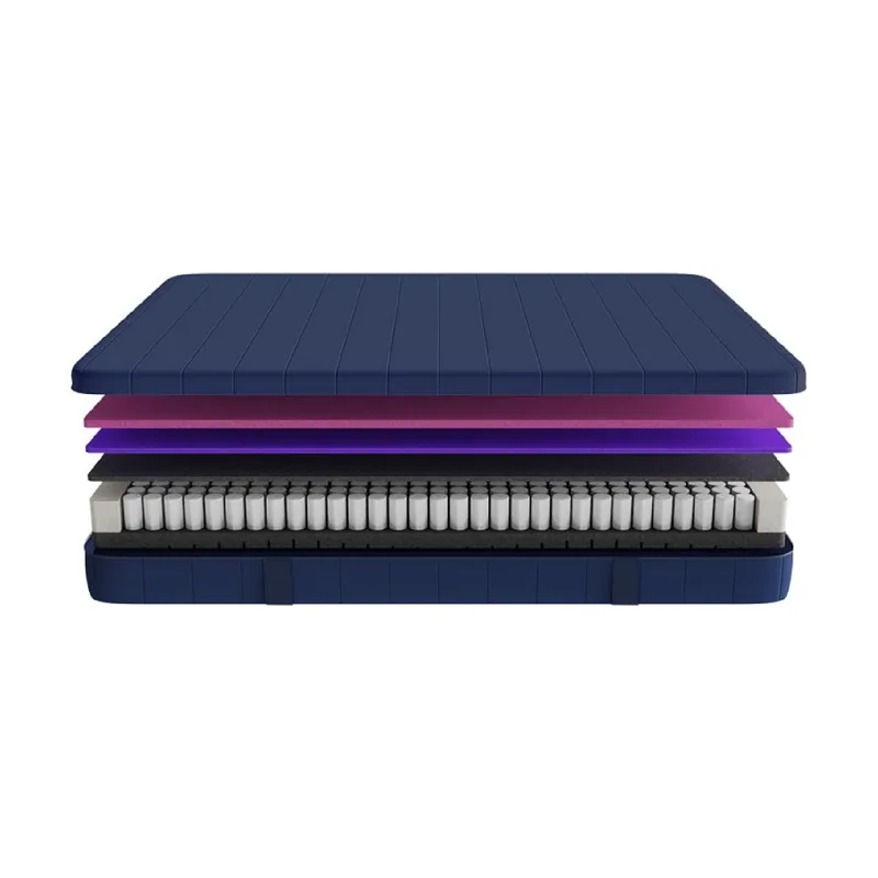 Cecotec Colchón Viscoelástico y Enfundable Flow e-Hybrid + 90x190. 4 Capas