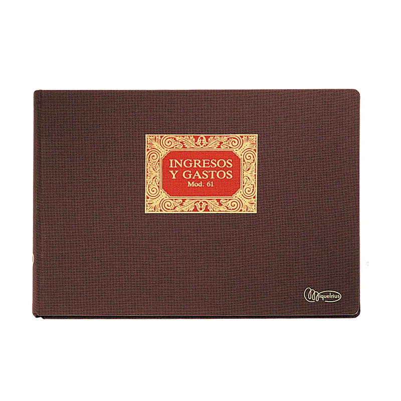 Miquelrius Libro de Contabilidad Ingresos y Gastos