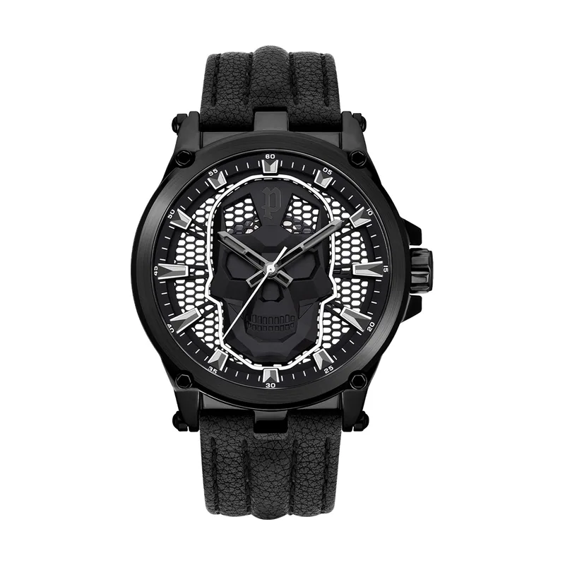 Police Analógico Modelo Vertex 3H Black DIAL Black Strap. Marca