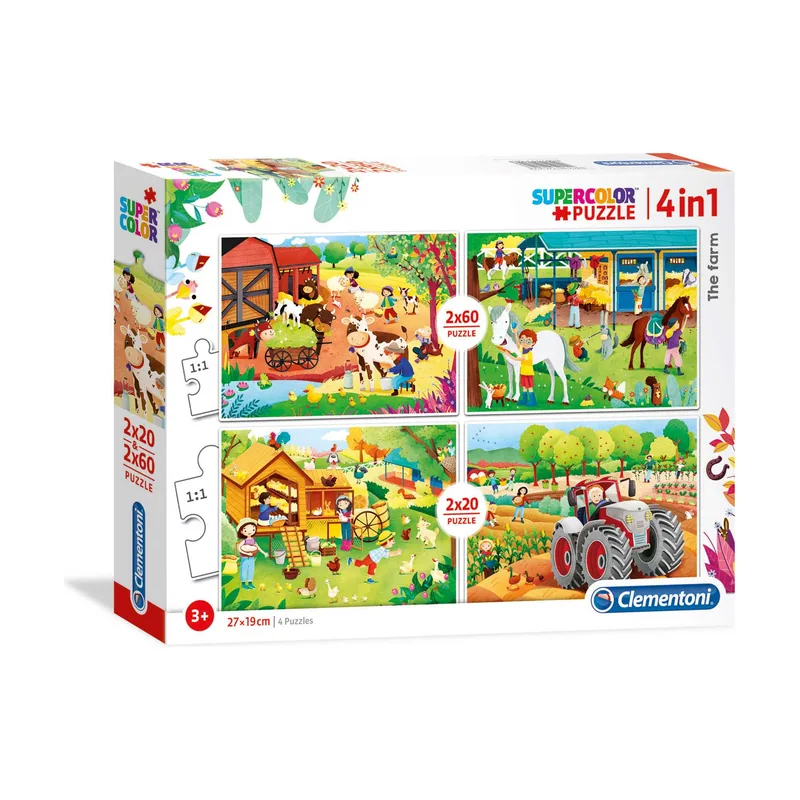 Clementoni Set de puzzles infantiles