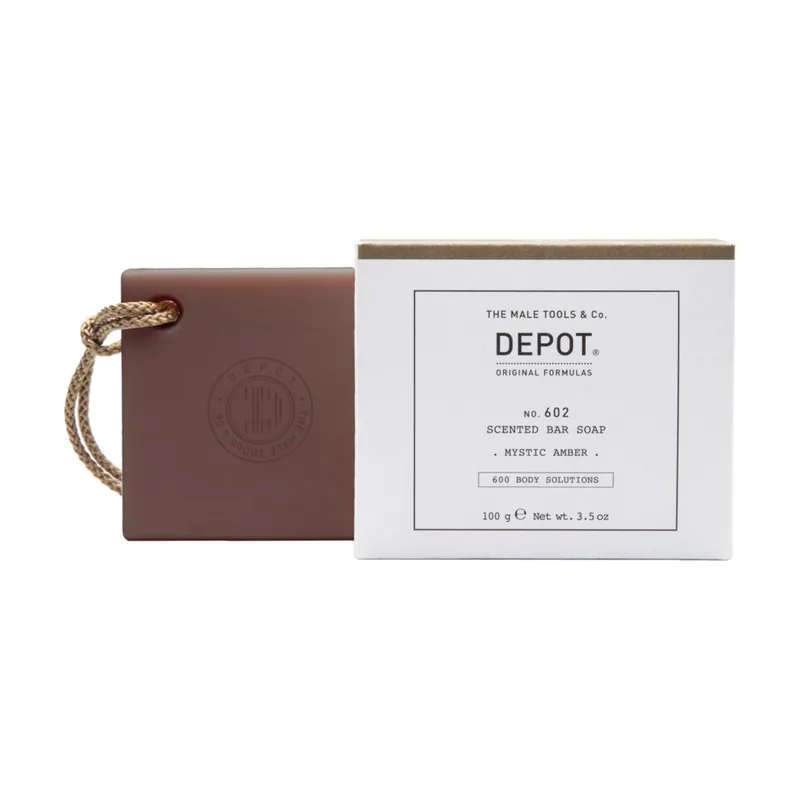 Depot 600 Body Solutions No. 602 Mystic Amber Scented Soap Bar