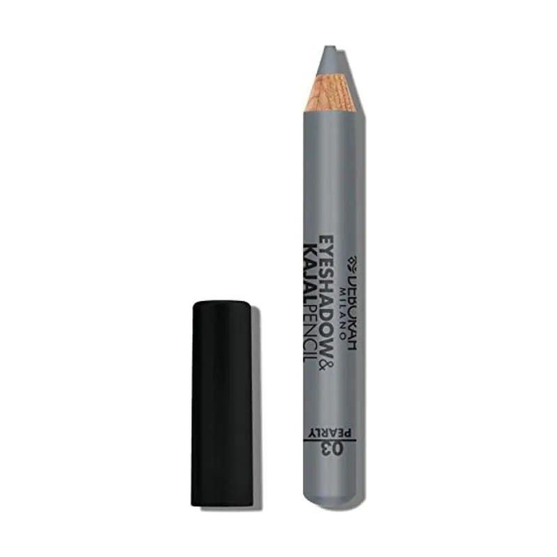 Deborah Milano Eyeshadow&Kajal Pencil sombra de ojos 2 g 03 Silver Finish Pearly Perlado