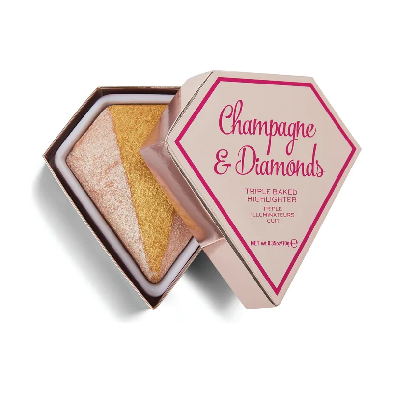 I heart revolution Polvo iluminador triple baked