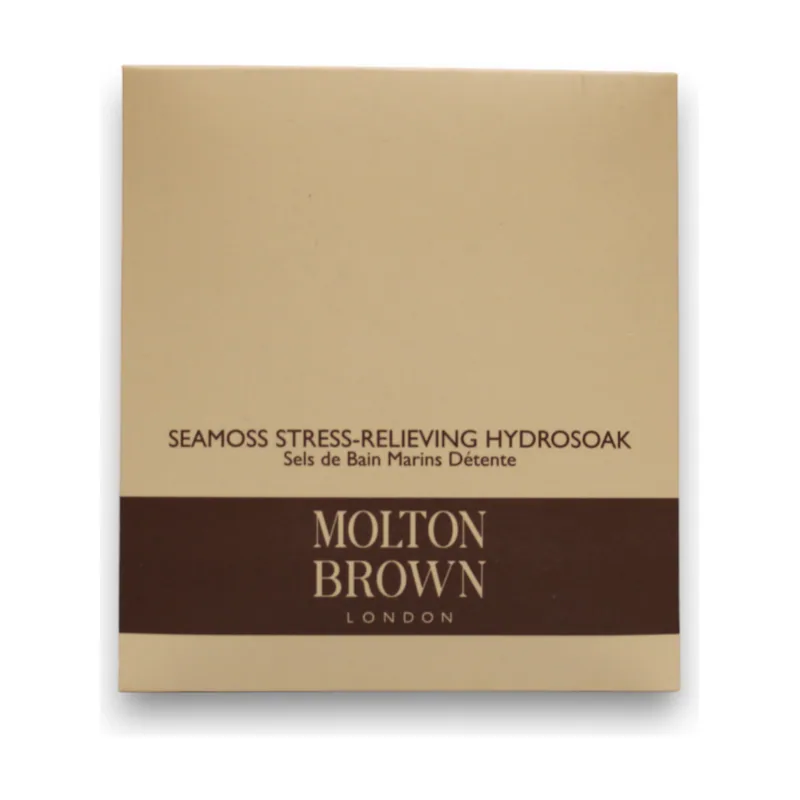 Molton brown Sales de baño relajantes Seamoss Anti-Stress con extractos marinos calman cuerpo y mente ideal para baño reparador formato viaje 25 g