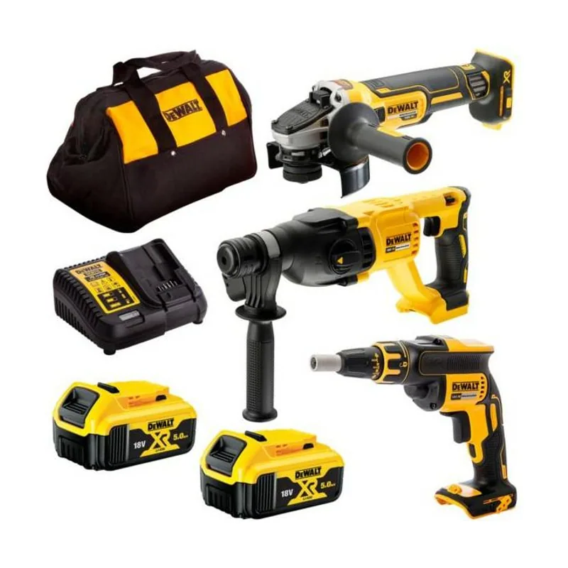 DeWalt Kit Combo 18V DCK304P2 DCH133 + DCG405 + DCF620