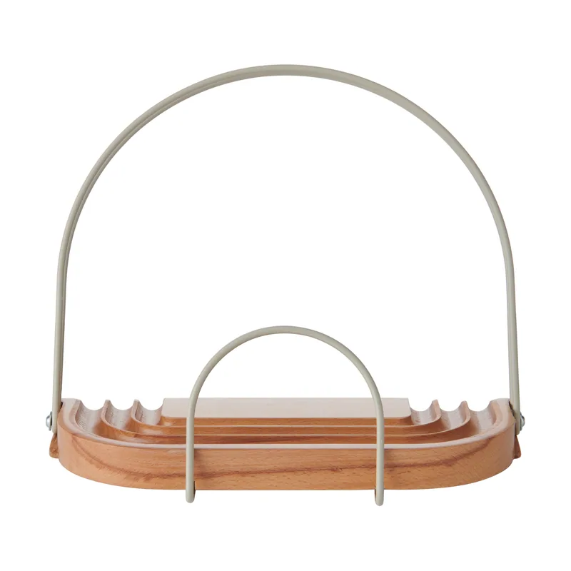 Kitchencraft Idilica Soporte de madera de haya para libros de cocina