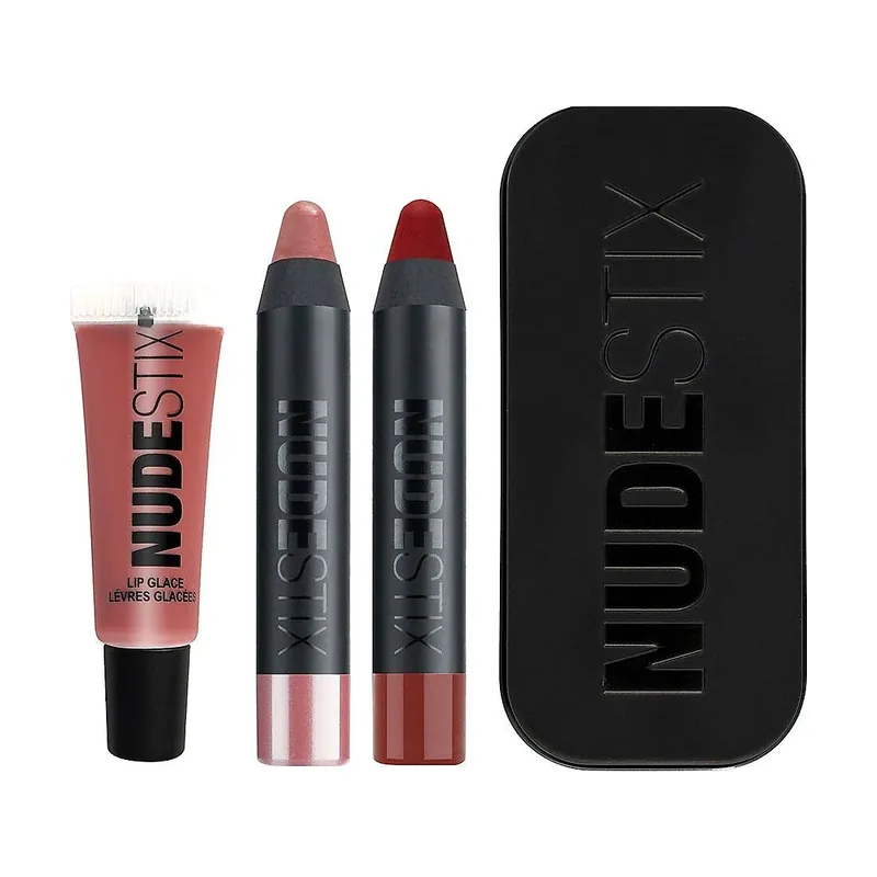 Nudestix Set Red Hot Lips Mini Kit Royal