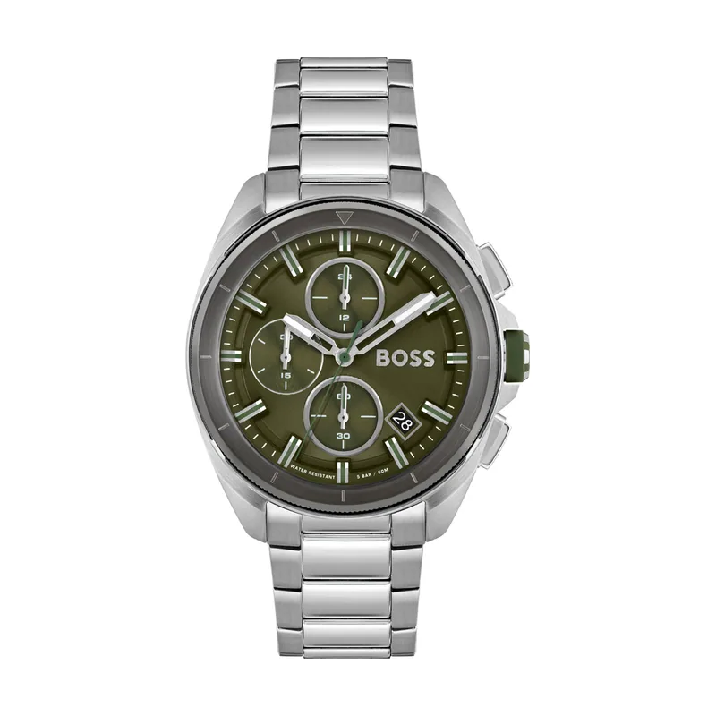 Hugo Boss BOSS Reloj Cronógrafo de Cuarzo para hombre con Correa en