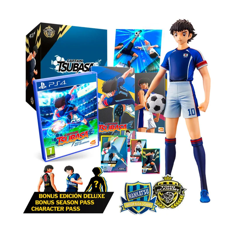 Namco Captain Tsubasa Rise of Champions Oliver y Benji Edición Coleccionista