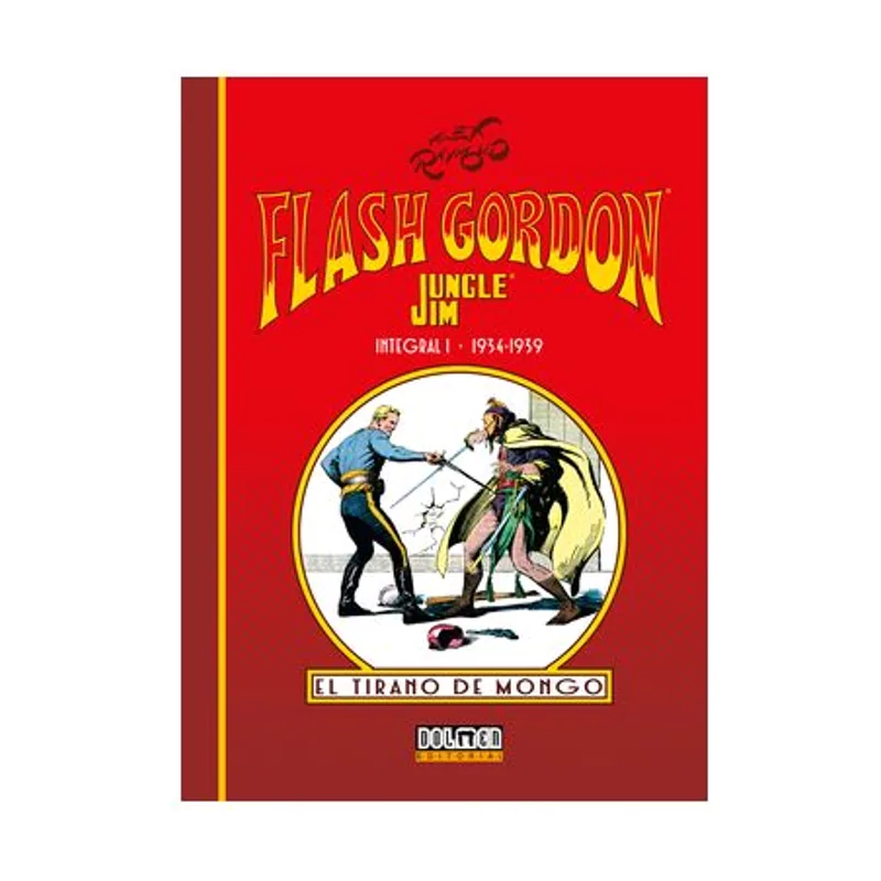 Tebeos dolmen editorial FLASH GORDON & JIM DE LA JUNGLA Integral 1d2