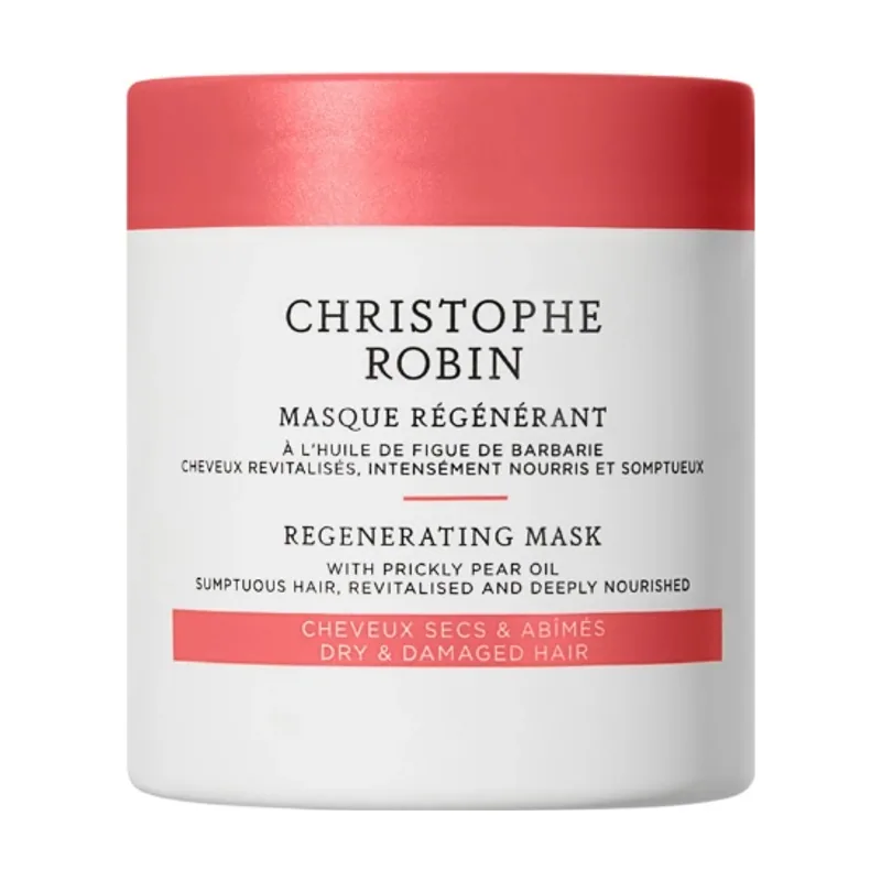 Christophe Robin Regenerating Prickly Pear Oil Hair Treatment Cream Mask 100ml