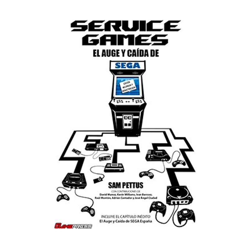 Game press editorial SERVICE GAMES El Auge y Caída de SEGA