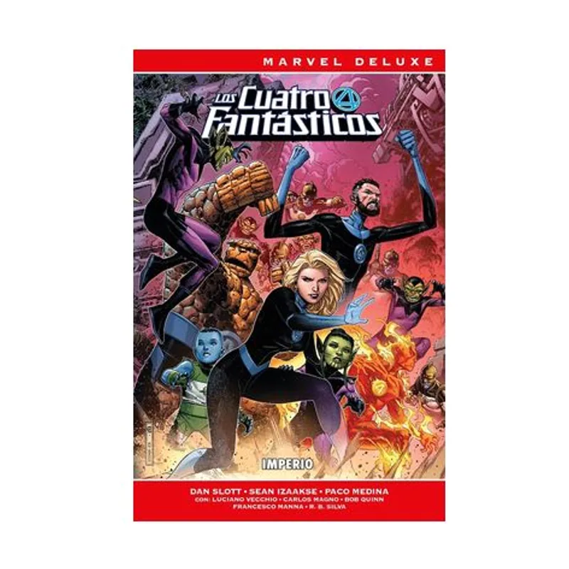 Panini Los 4 Fantásticos de Dan Slott 2. Imperio MARVEL NOW DELUXE