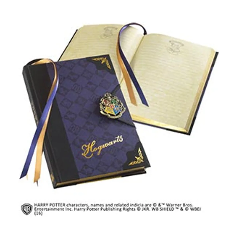 Noble Collection The Libreta NN7335 Harry Potter Premium con escudo de Hogwarts
