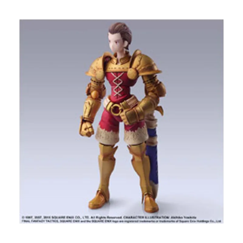 Delita heiral fig 14 cm final fantasy tactics bring arts action figure