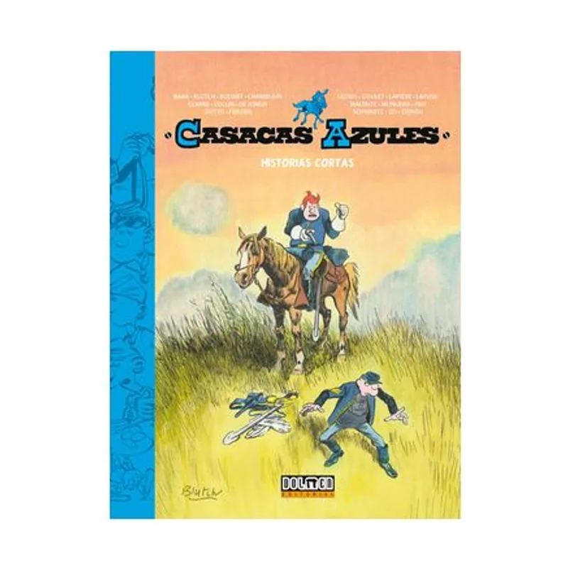 Tebeos dolmen editorial Casacas Azules Historias Cortas