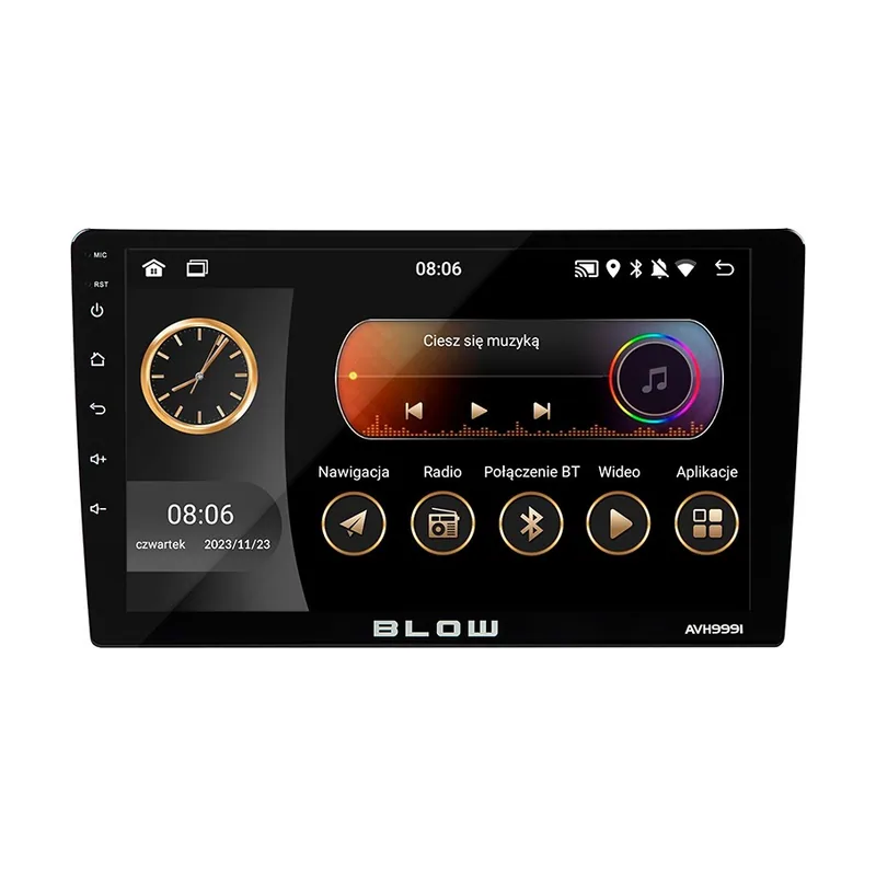 Blow Radio AVH-9991 1DIN 9 Android/WiFi/GPS/CARPLAY