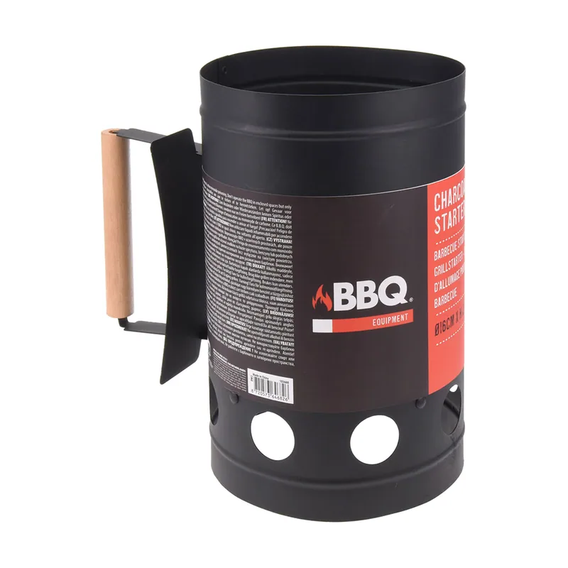 Bbq collection Chimenea de Encendido para Barbacoa Zinc Ø 16 x 27 cm
