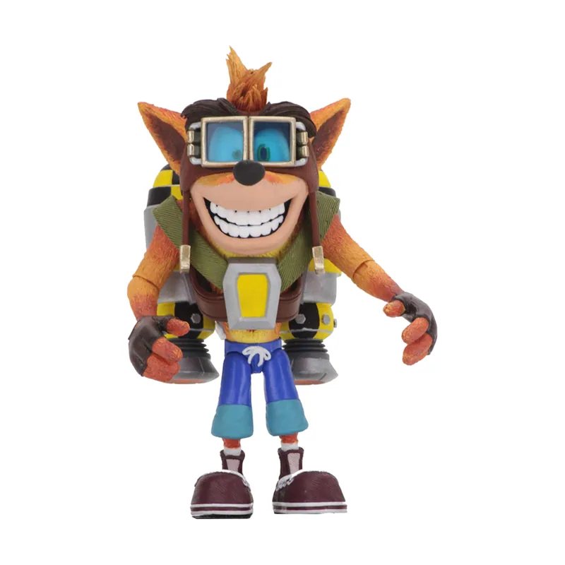 Neca Figura Crash Bandicoot con Jetpack Edición Deluxe
