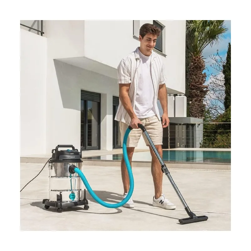 Cecotec Aspirador de Sólidos y Líquidos de 30 L Conga Rockstar Wet & Dry Steel Pro. 1600 W