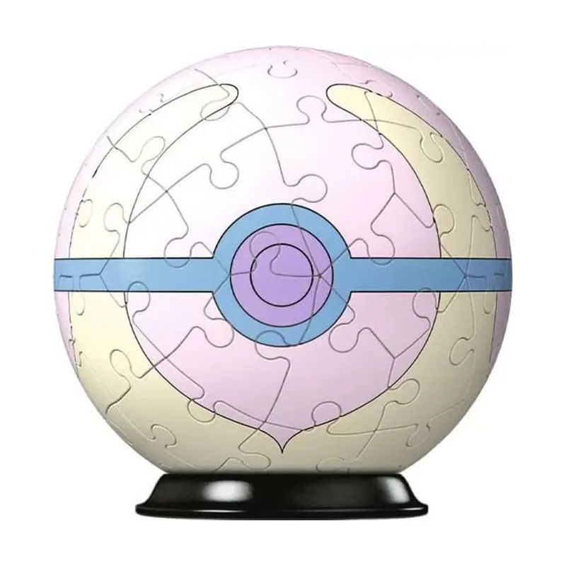 Ravensburger Puzzle 3d Niños Pokemon Pokeball Bola Cura