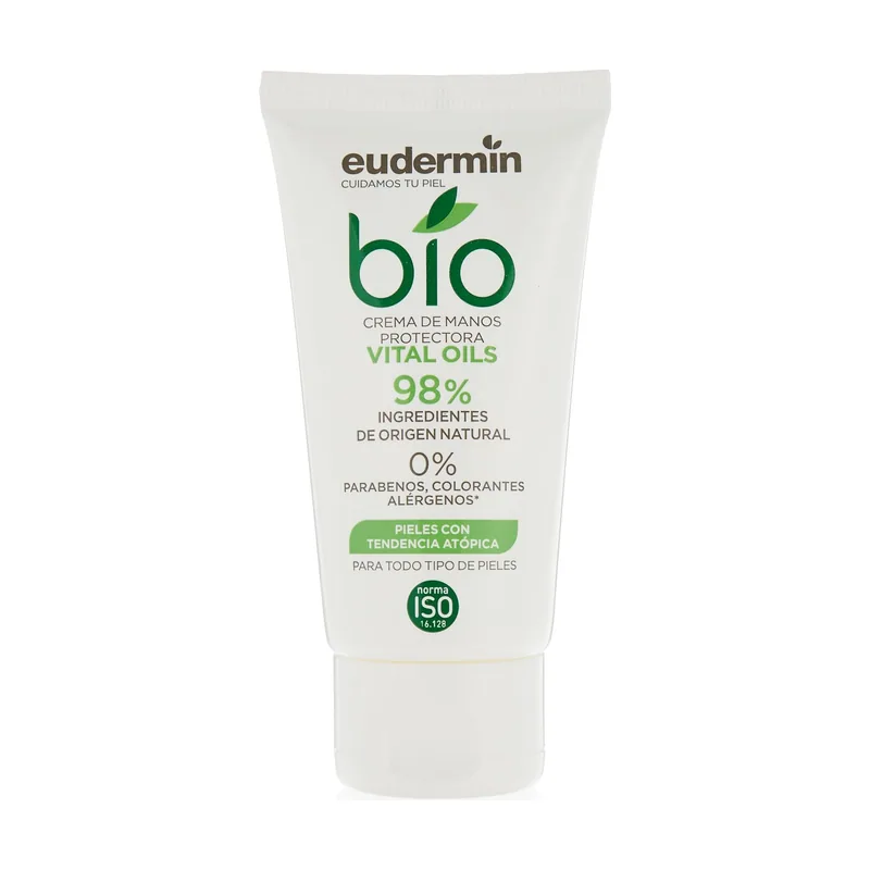 Eudermin crema de manos protectora bio pieles atópicas tubo 75 ml