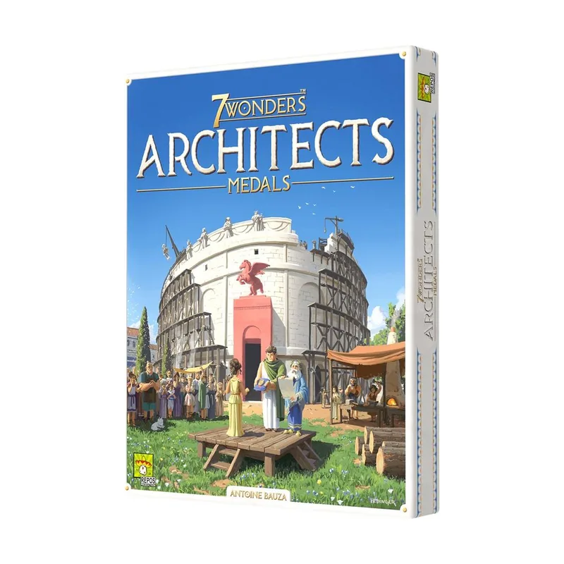 Asmodee 7 Wonders Architects Medals Expansión