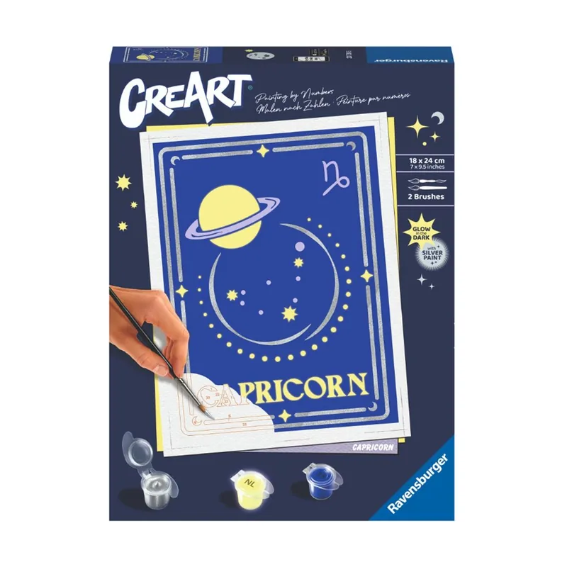 Ravensburger CreArt Trend D Zodiac Capricornio