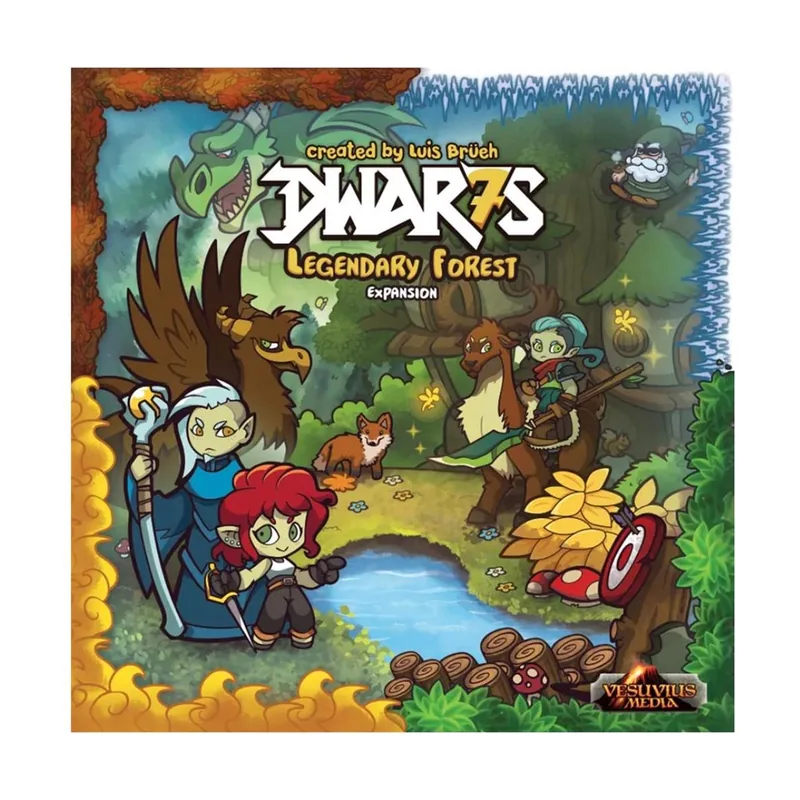 Asmodee Vesuvius Media Dwar7s Legendary