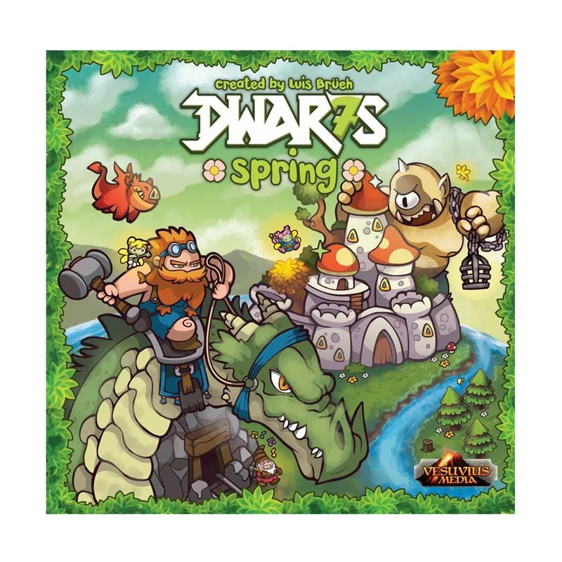 Asmodee dwar7s muelle de dwar7s edad recomendada 13 años idioma ingles