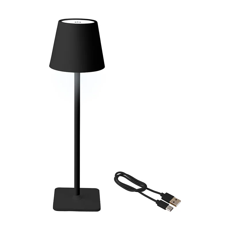 Lumineo led de mesa regarcable para exterior y interior 27 cm