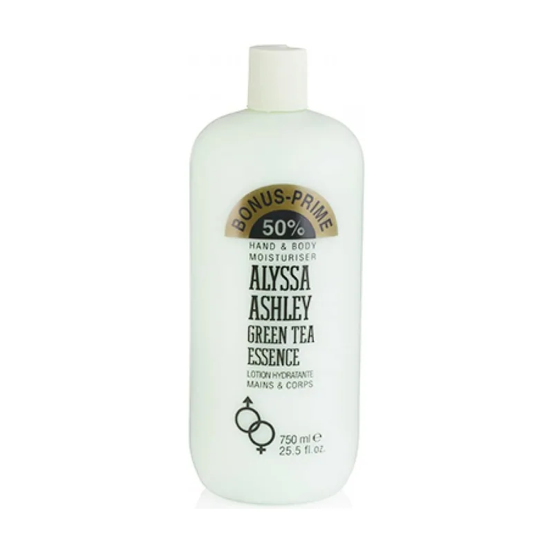 Alyssa Ashley Hidratante de manos y cuerpo con esencia de té verde 750 ml