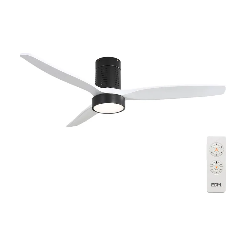 EDM Ventilador de Techo con Luz 33825 Kara 30 W 2190 Lm
