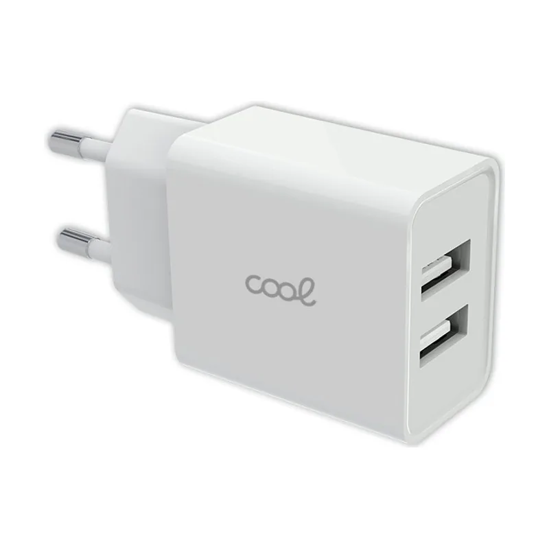 Cool Cargador Red Universal Entrada 2 x USB 2.4 Amperios