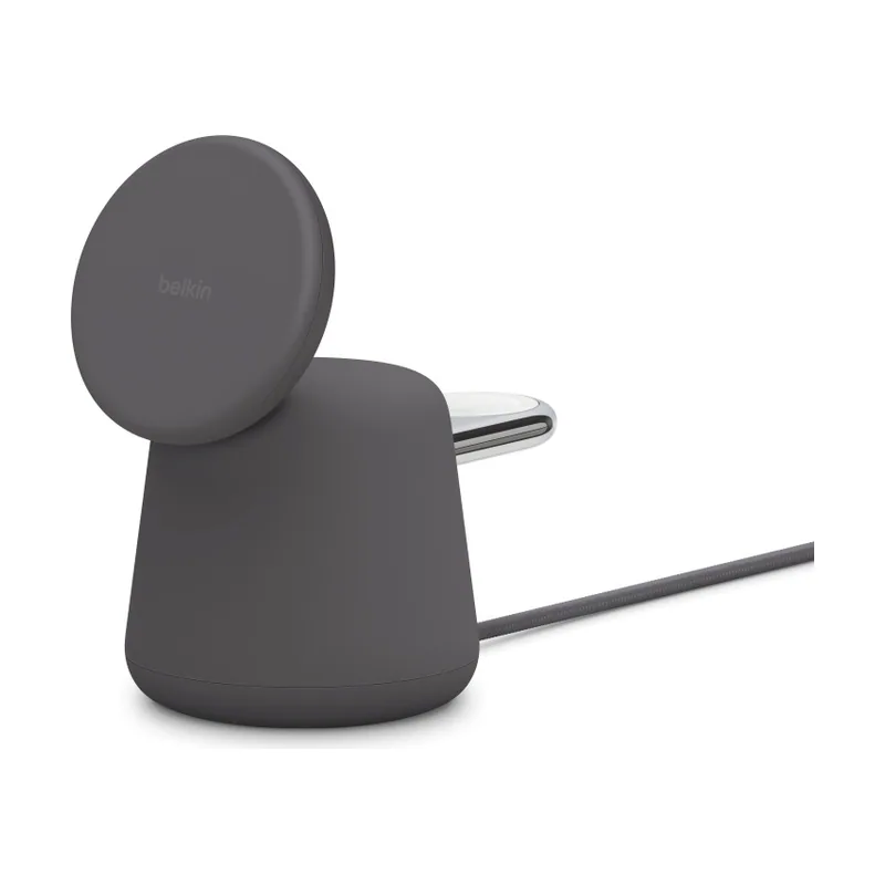 Belkin BoostCharge Pro Cargador Inalámbrico MagSafe 2 en 1 con MagSafe de 15 W