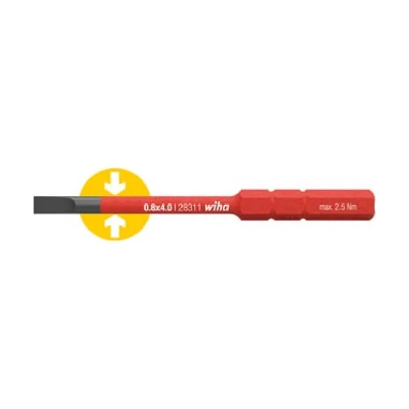 Wiha bit slimbit electric ranurado 41159 3,5 mm x 75 mm