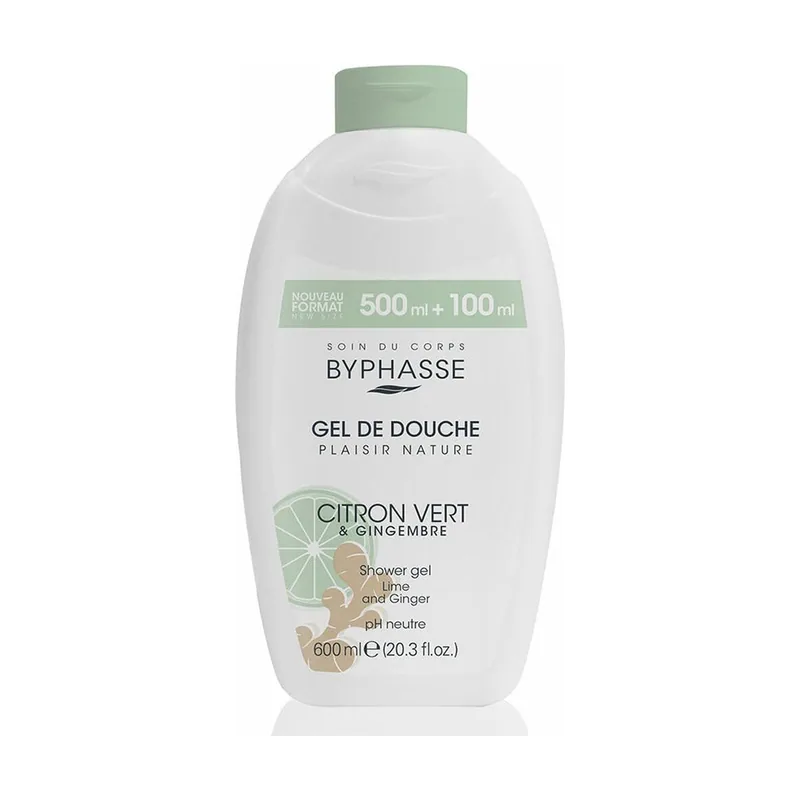 Byphasse Citron vert & jengibre gel de ducha 600 ml