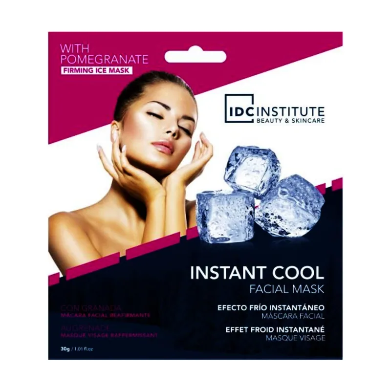 Idc institute Mascarilla facial reafirmante efecto frío granada 30 gr