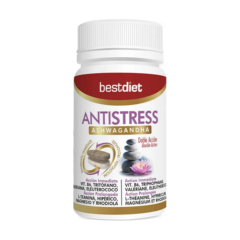 Complemento Alimenticio Antistress Ashwagandha 30 Unidades