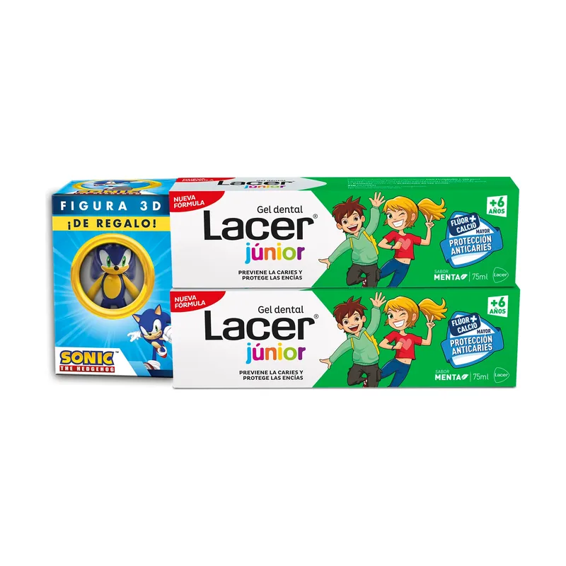 Lacer JUNIOR Pack 2 x 75 ml Gel