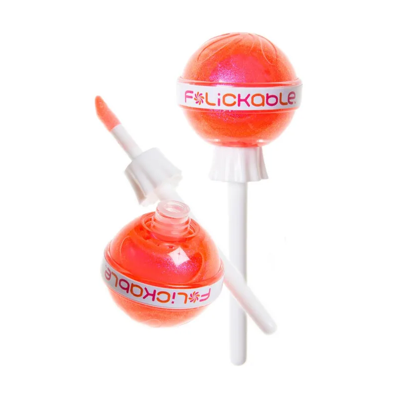 Flickable Brillo de labios Luxe tono Citrus How We Do It textura cremosa y ligera acabado brillante fórmula hidratante cítrico vibrante 9 ml