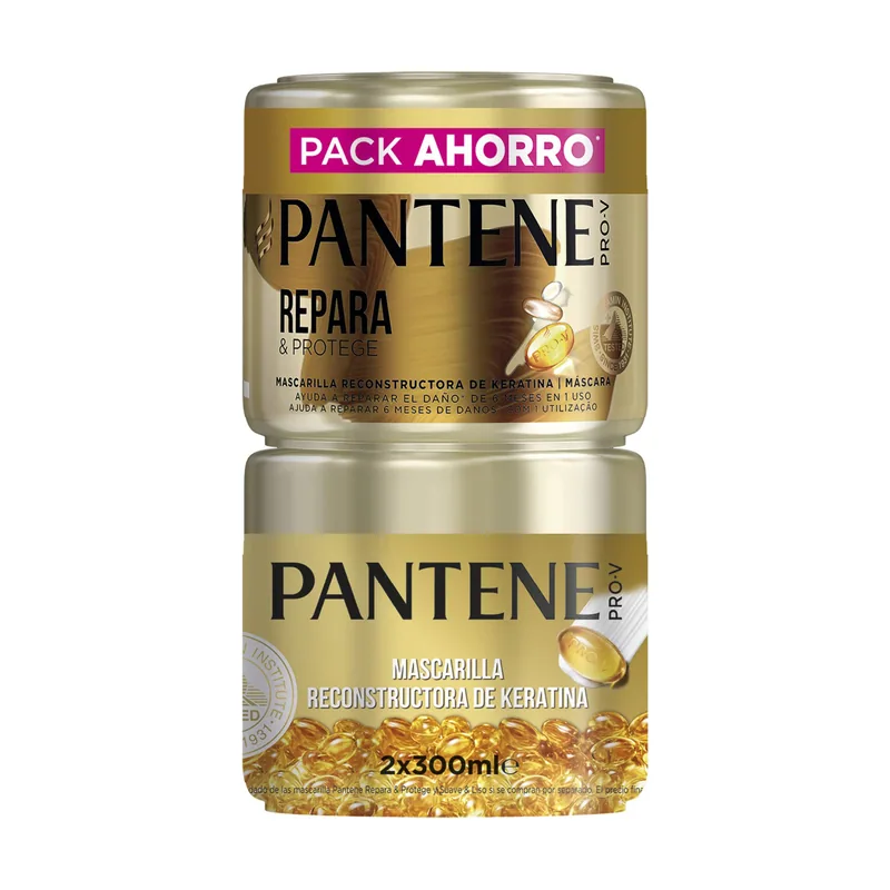 Pantene Repara & protege mascarilla lote 2 x 300 ml