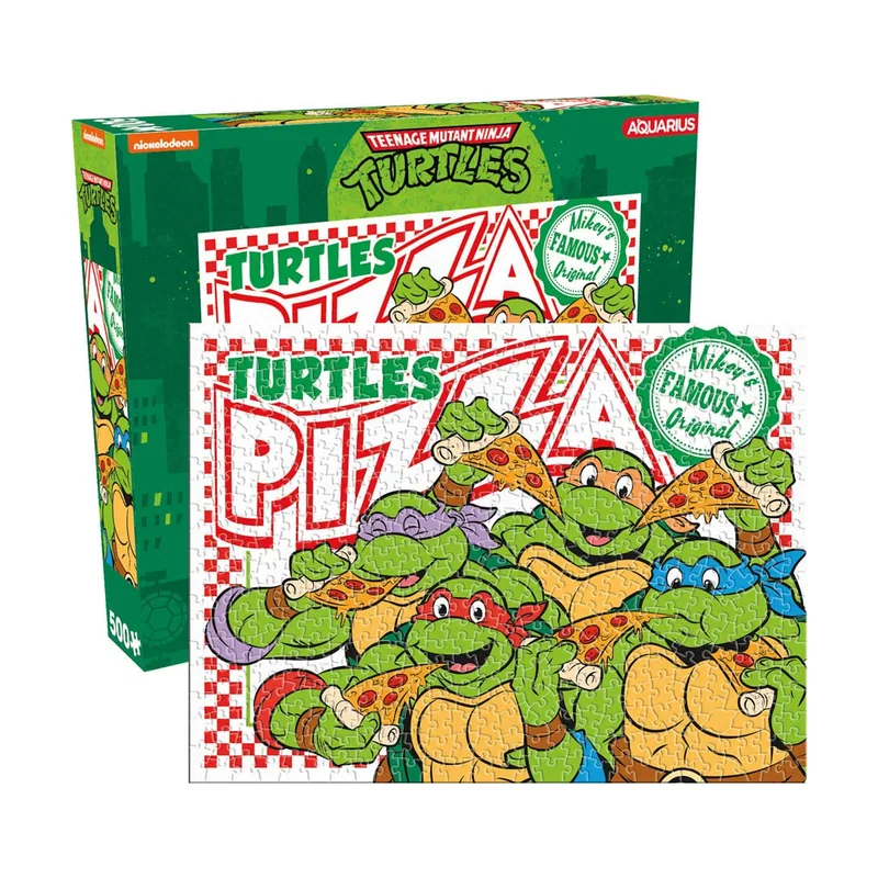 Aquarius Entertainment Puzzle Pizza Tortugas Ninja 500 Piezas