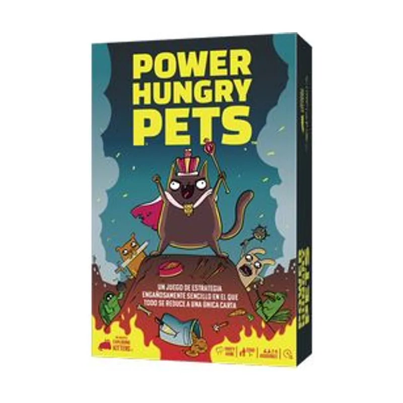 Asmodee Exploding Kittens Power Hungry Pets