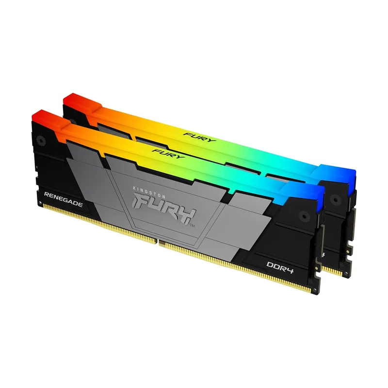 Kingston FURY Renegade RGB 16GB 3200MT/s DDR4 CL16 DIMM Kit 2