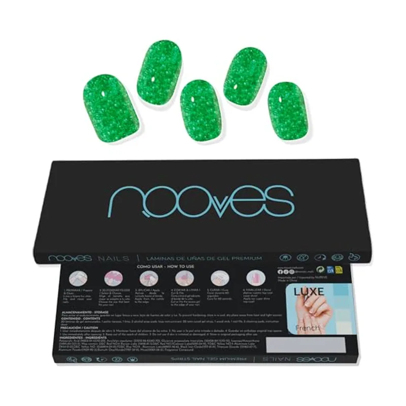 Nooves Láminas de Gel para Uñas