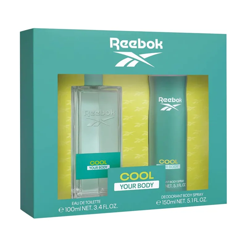 Reebok Cool Your Body Perfumes de Mujer Estuche 2 Piezas