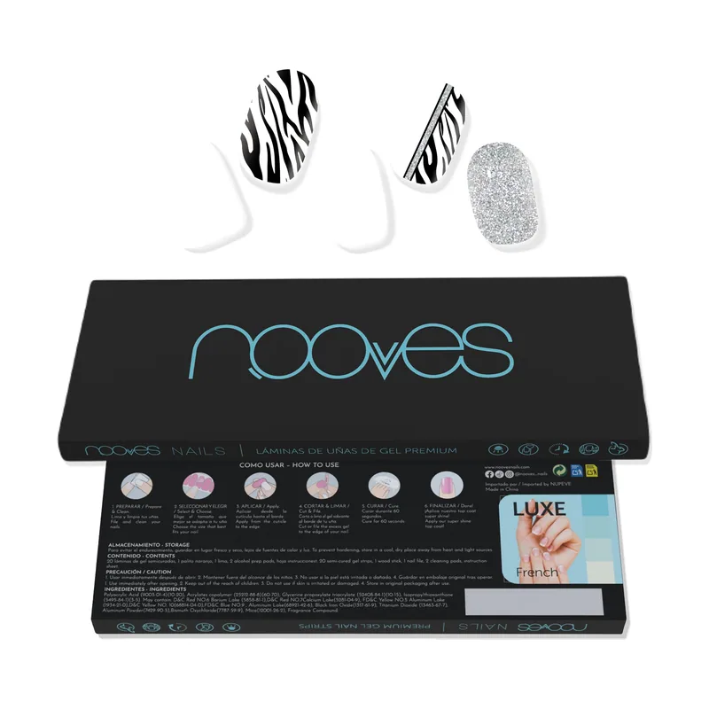 Nooves Láminas de Gel para Uñas