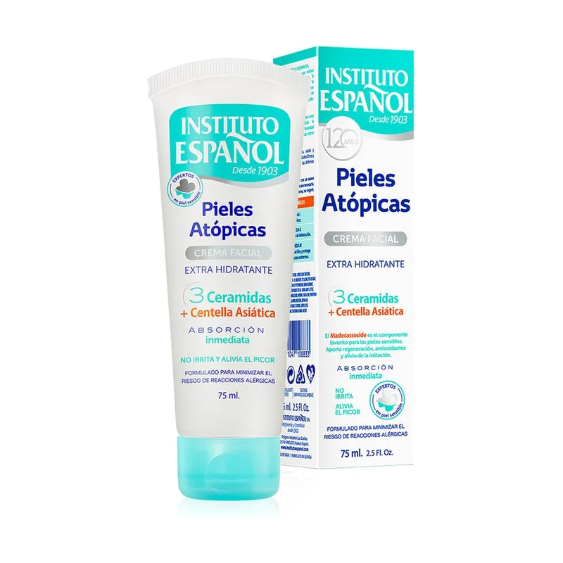 Instituto Español Tubo Crema Facial Atopica 3 Ceramides 75 Ml